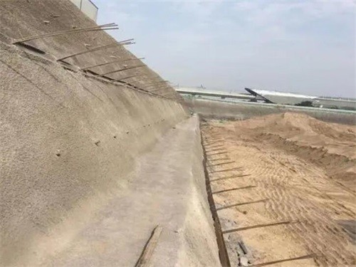 大宁河道边坡加固